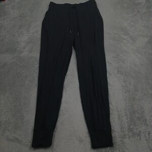 Lululemon Pants Womens 6 Black Activewear Pockets Casual Preppy Ready to Rulu